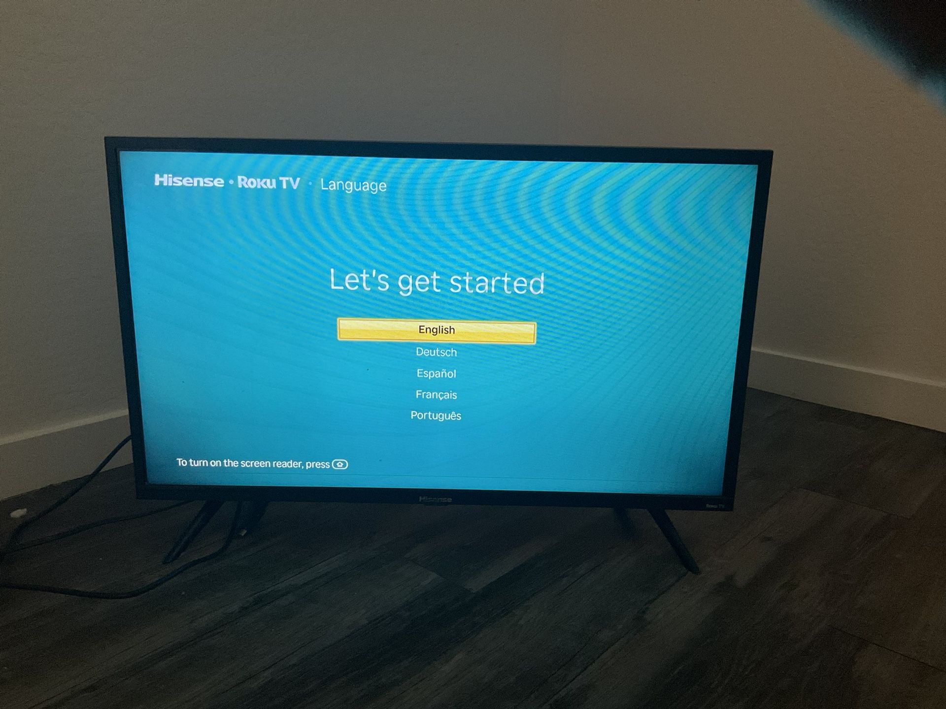 Hisense 35” Roku TV