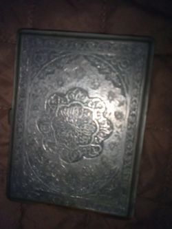 One of a Kind Persian Sterling Silver Cigarette Case