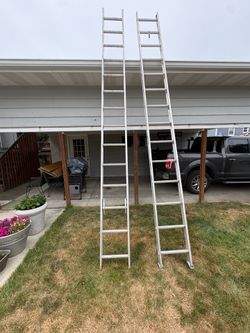 Werner 28’ Aluminum Extension Ladder – Great Condition