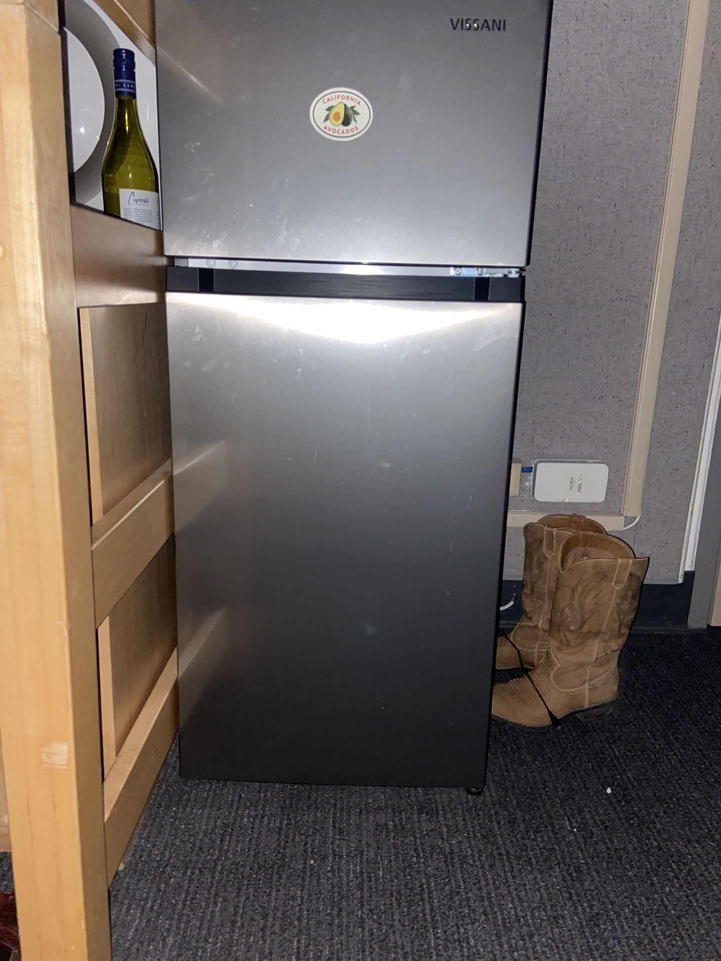 Fridge/freezer 4.5 cu. ft. Like New