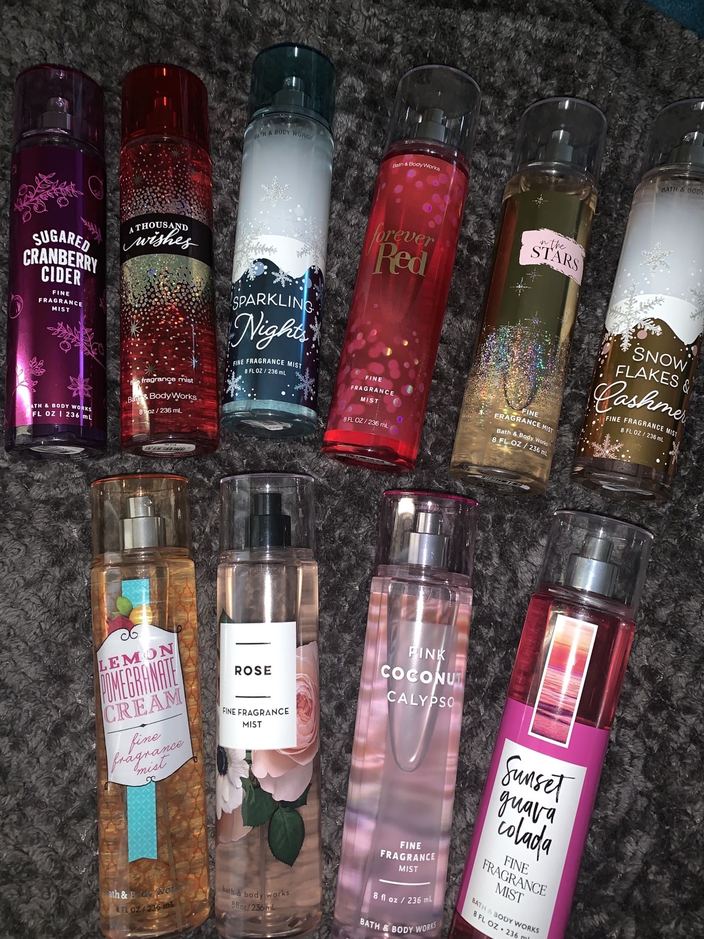 BRAND NEW Bath & Body Works Fine Fragrance Mists