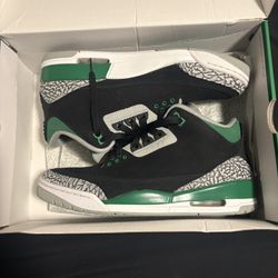 Jordan 3 Pine Green
