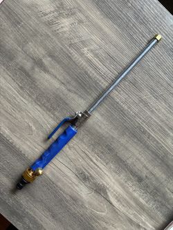 High pressure power washer water spray gun nozzle wand attachment garden hose