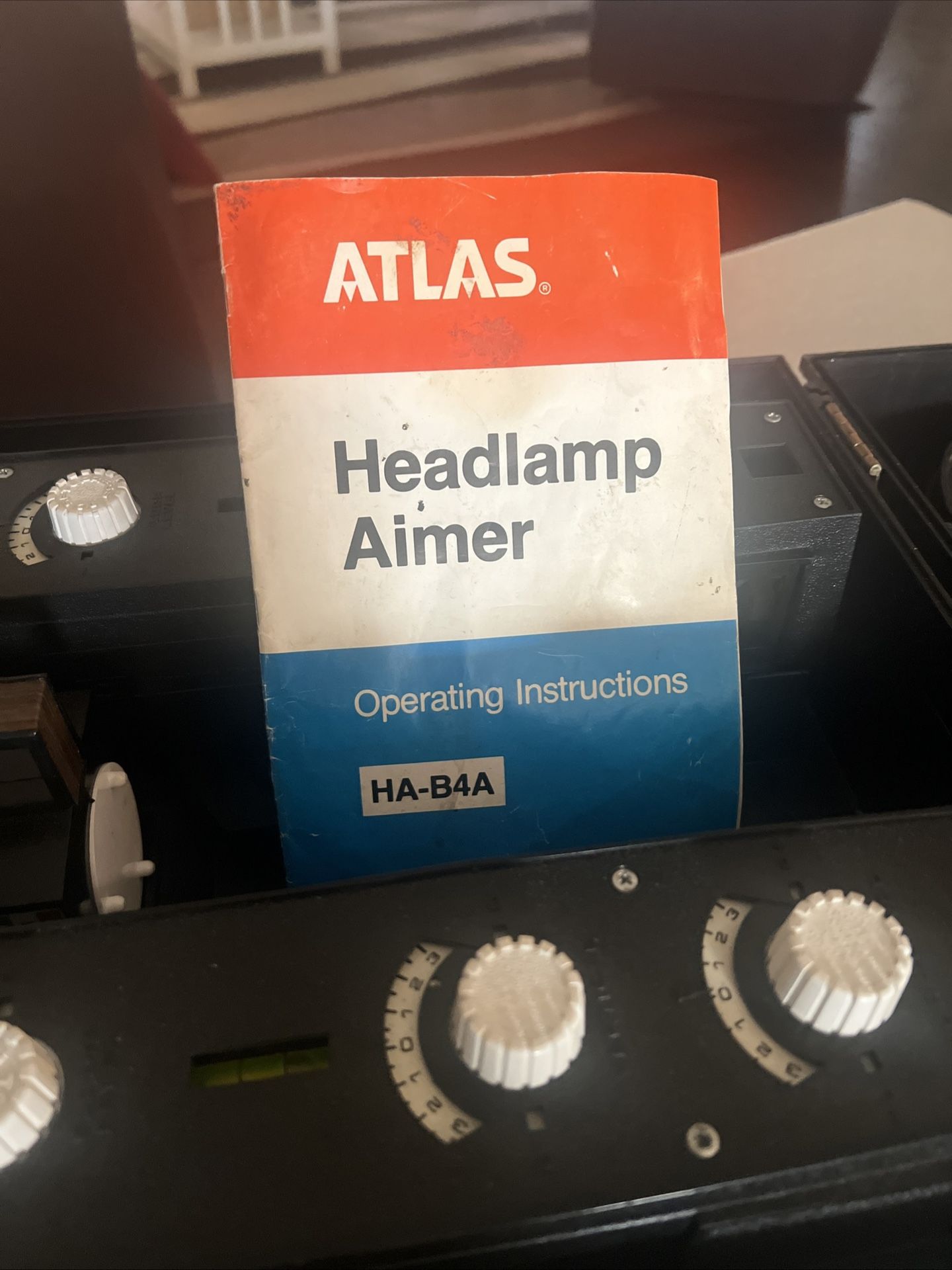 VINTAGE Atlas Headlamp Aimer, model HA-B4A