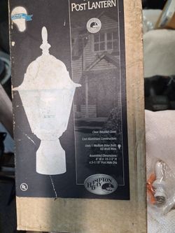 Hampton Bay Outdoor Post Lantern