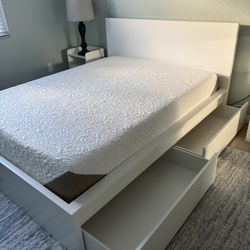 Queen Memory Foam Mattress And Frame