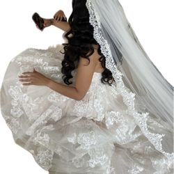 Oleg Cassini Wedding Dress 