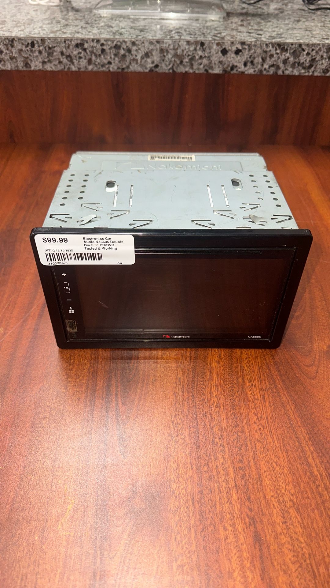 Nakamichi Double Din 6.8” CD/DVD