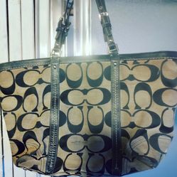 Coach Canvas Handbag