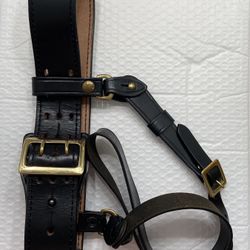 Sam Browne Duty Belt w/Shoulder Strap