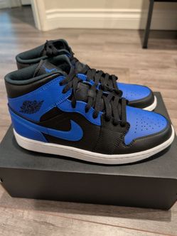 NEW Air Jordan 1 Mid "Hyper Royal" - 10 - DS