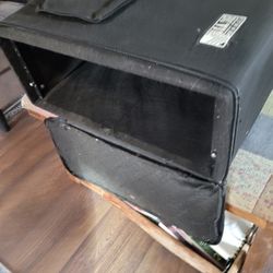 4 Unit Wood Frame Pro Audio Rack Bag 