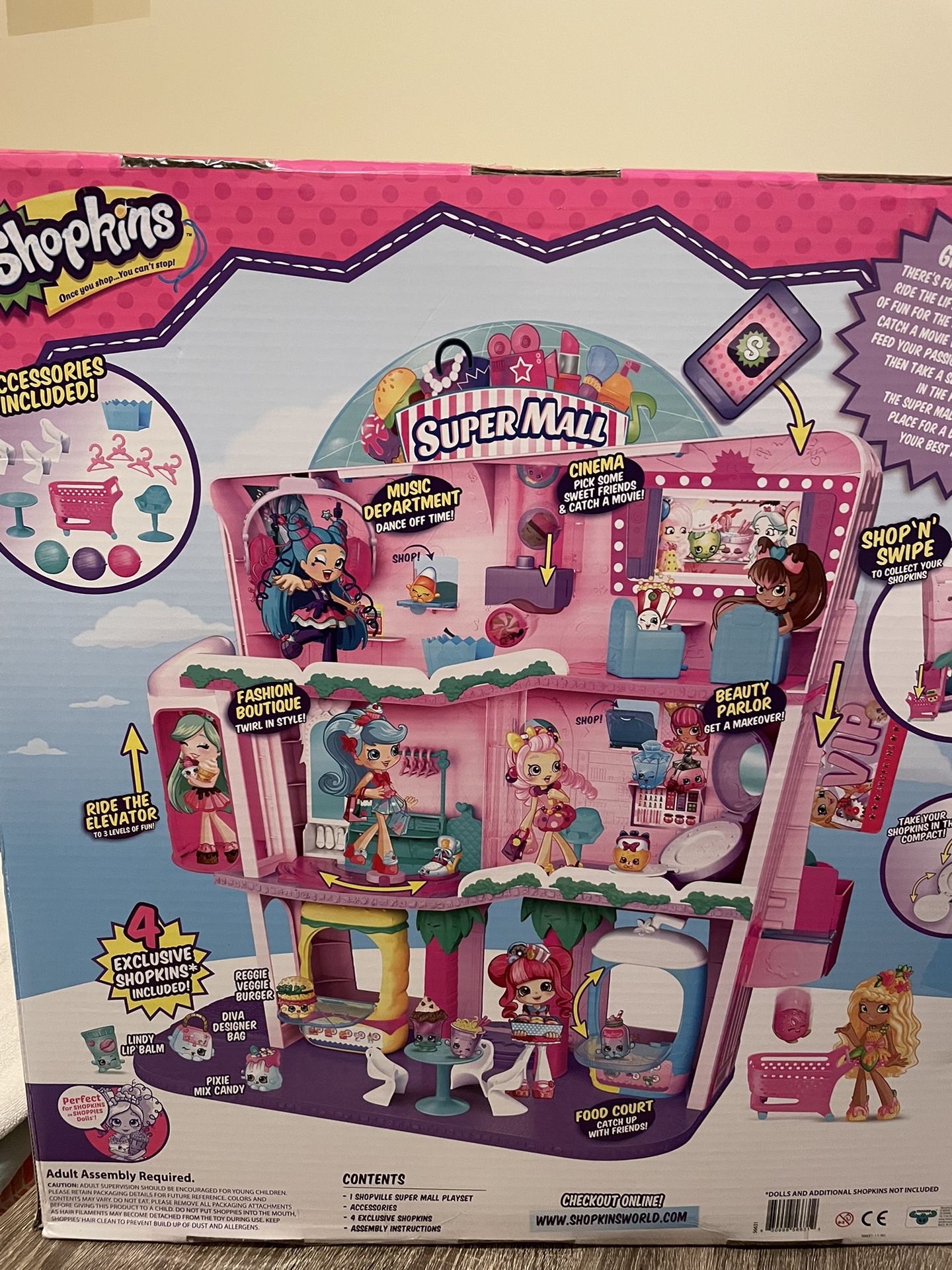 Shopkins Shopville Play set - Brand New -Never Opened