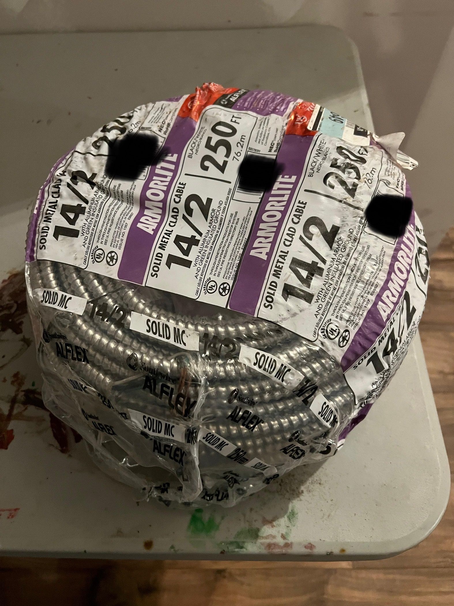 Cable Eléctrico 250 Ft