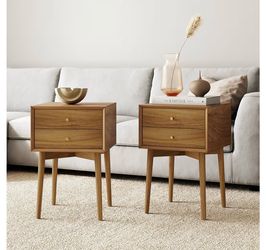 2 matching nightstands - new in box