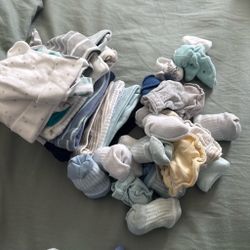 Baby Socks and Clothing Bundle