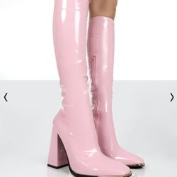 Public Desire Pink Boots