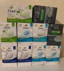 Dove bar soap ( 4 bars)
