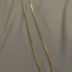 Real Gold Franco Chain 