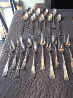 Vintage silver plated
