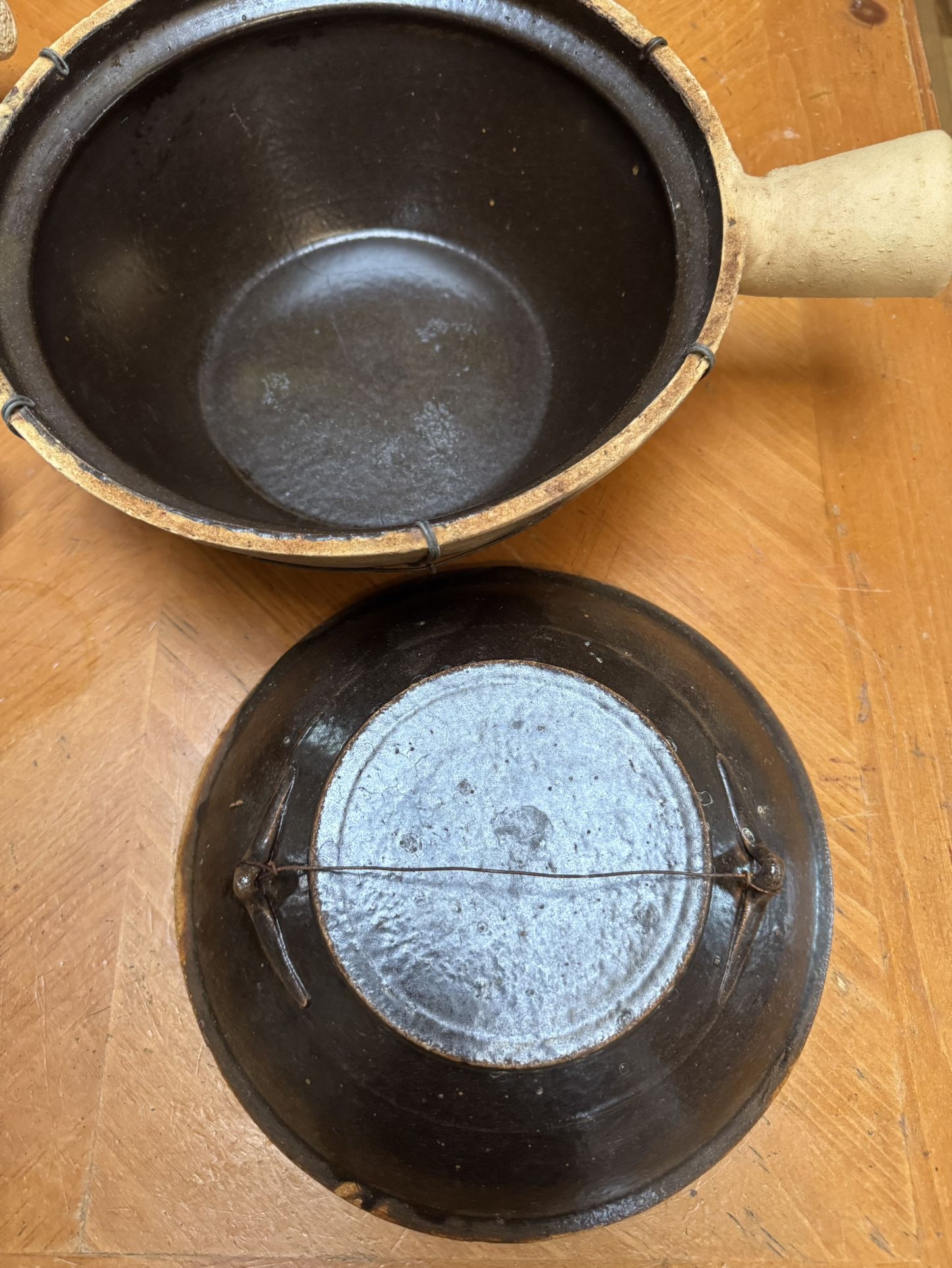Antique Chinese Clay Cookware