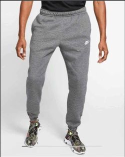 NWT NIKE Men's Club Fleece Medium Jogger Sweatpants Gray