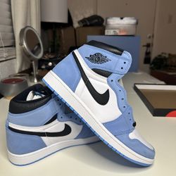 Air Jordan 1 High OG “University Blue / UNC Toe” Men’s Size 11.5
