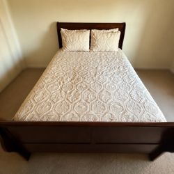 Bed Frame With Mattress