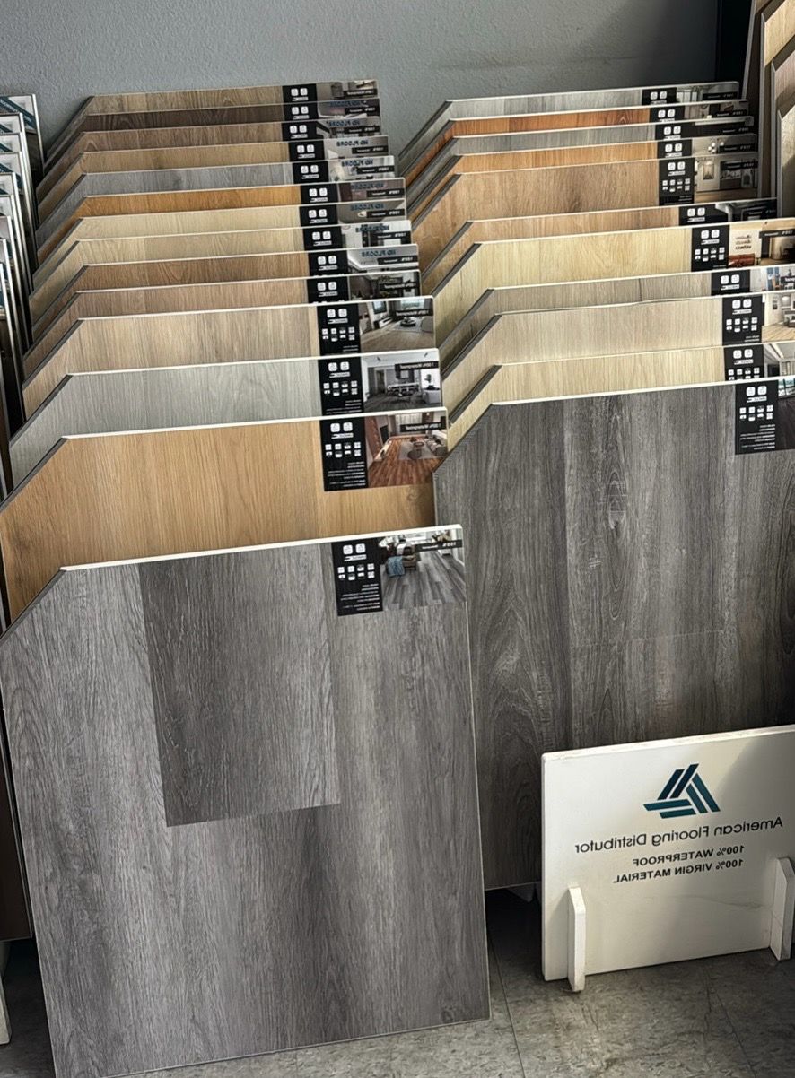 Vinyl floor waterproof 8mm $1.79sqft / pisos