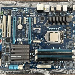 Gigabyte Motherboard With CPU and 8GB RAM