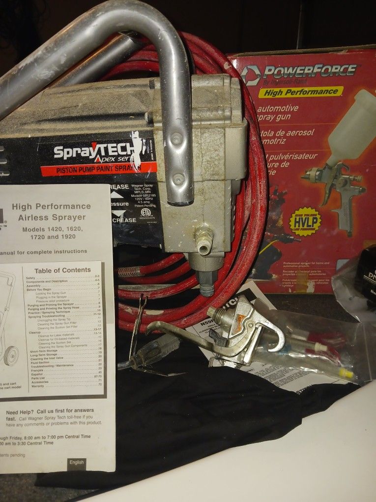 Spraytech Paint Sprayer & IngersollRand High Performance Automotive