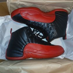 Men's Size 9.5 Jordan 12s Flu Games Good Condition 