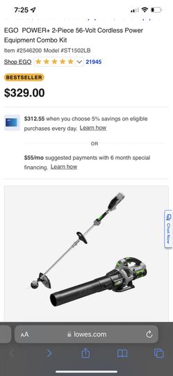 I Have 2 Brand New EGo Trimmer And Blower