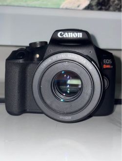 Canon Rebel T7 with 50mm f/1.8 lens