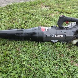 Black Max Landscape Blower 2 Cycle Arial Fan Home Garden Gutter Cleaning