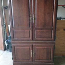 Brown Armoire 