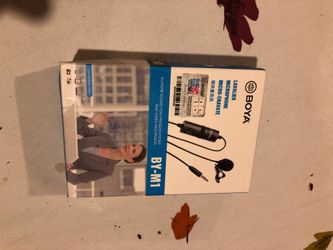Lavalier clip microphone new