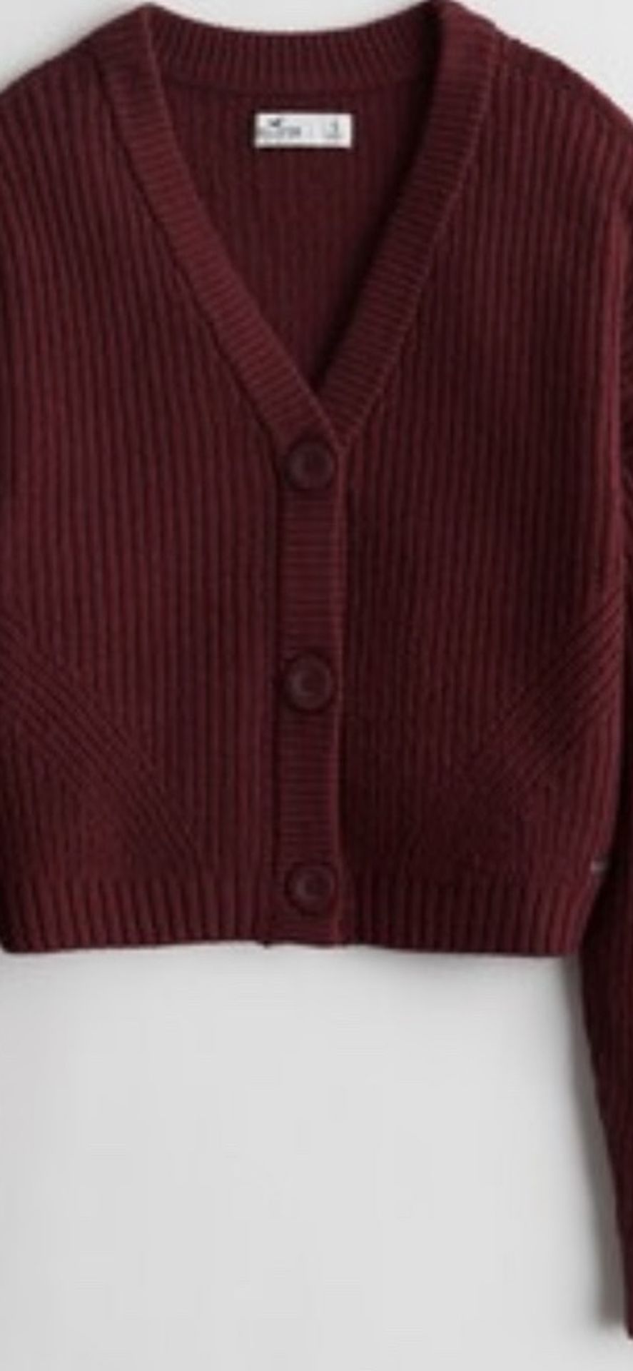 Hollister Crop Cardigan