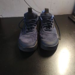 Navy Blue Vans (Only Used Once):9 1/2 Men's 11.0 Women's 