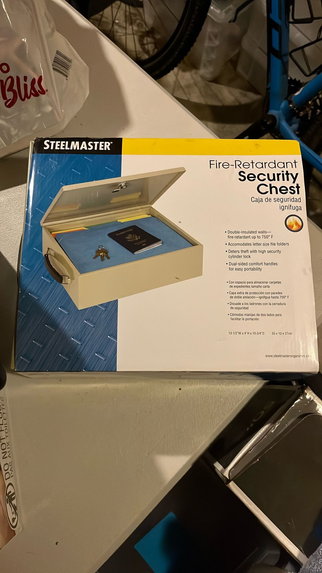 Steel master Security Chest