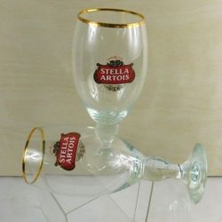 Lot Of 18 Stella Artois Beer Glasses 