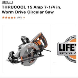 RIGID Worm Drive Circular Saw 