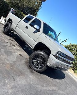 Lifted Chevy Silverado Extended Cab Truck
