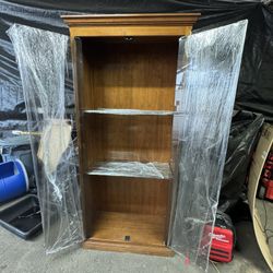 Wooden Glass Display 