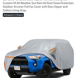 Toyota 4Runner All Weather Cover. Rain, Dust, Costum Fit For Years 2002 To 2025
