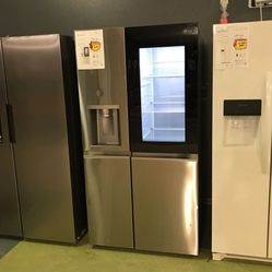 Lg Side By Side Smart Instaview Refrigerator With Craft Ice TC9X 