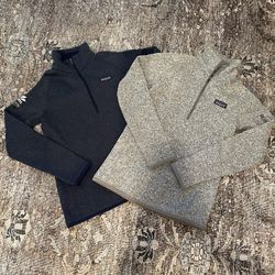 Patagonia Women’s Better Sweater Set Lot Navy And Grey 