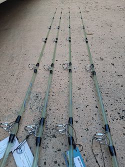 Solid Fiberglass Blank Spinning Fishing Rods2 For 100.00 for Sale in  Pembroke Pines, FL - OfferUp