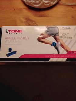 Ankle/Wrist weights 2 lb each