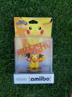 Mega charizard pikachu amiibo